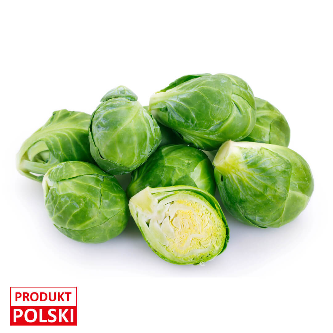 Kapusta brukselka. 17,20 zl/kg