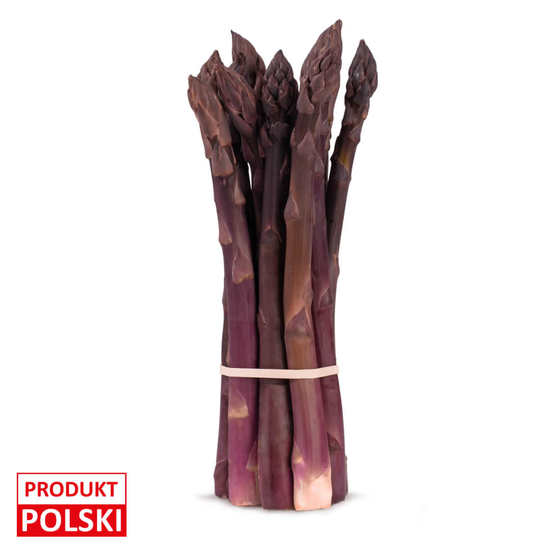 Szparagi fioletowe. 24,90 zl/wiazka